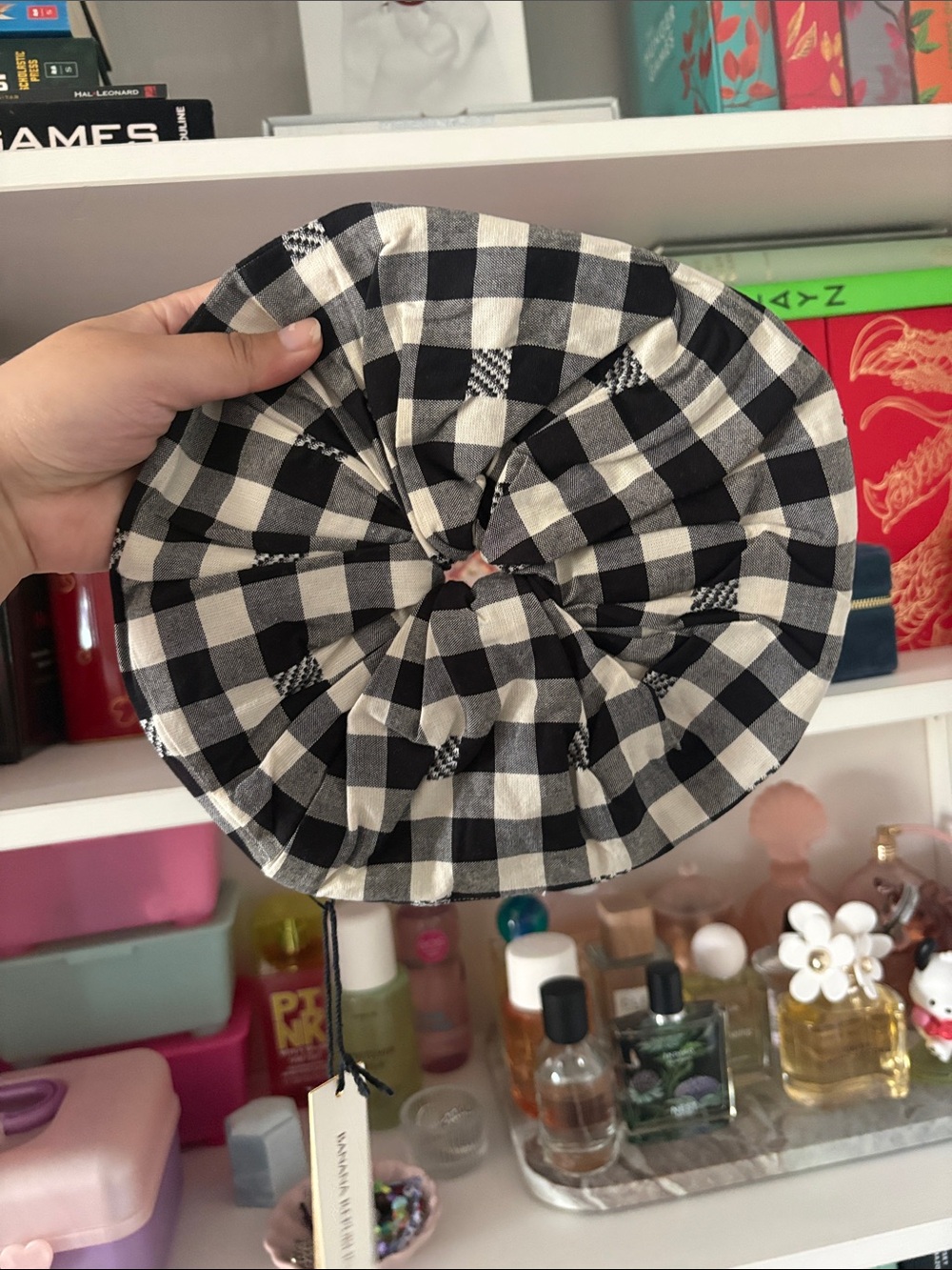 3/$30 BNWT banana republic massive gingham scrunchie